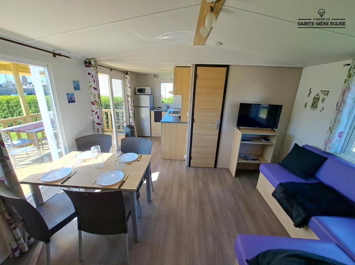Camping Sainte Mere Eglise מראה חיצוני תמונה