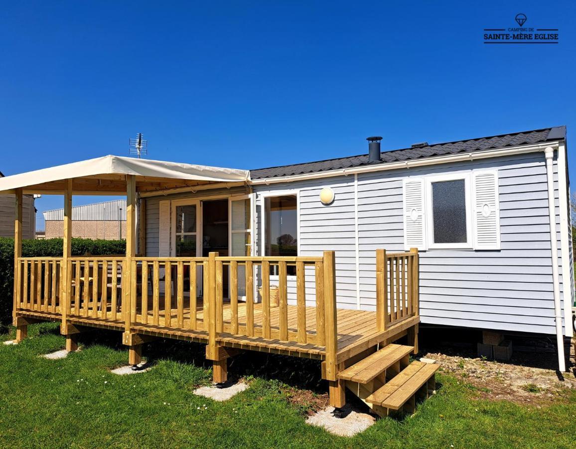Camping Sainte Mere Eglise מראה חיצוני תמונה